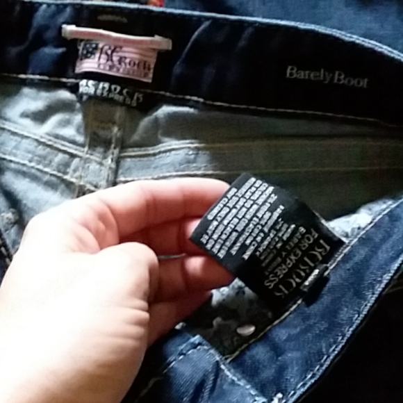 🎈ReRock for Express barely boot Jeans - Picture 7 of 8